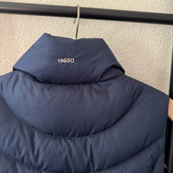 Eddie Bauer EB650 Navy Blue Down Puffer Vest Size XS - Picture 6 of 6